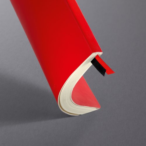 Sigel CO227 CONCEPTUM Notebook, approx. A5, squared, softcover, elastic fastener, red
