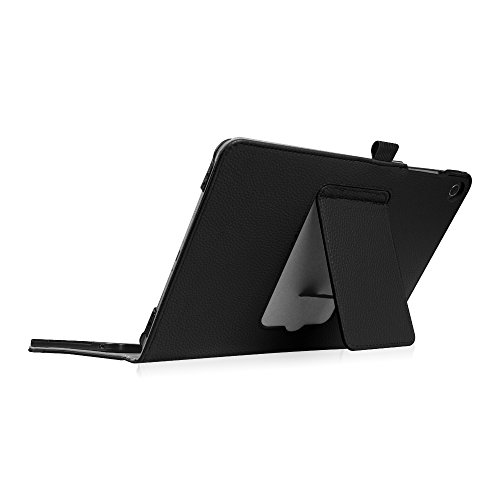 Fintie ASUS ZenPad 3S 10 Z500M Bluetooth Tastatur Hülle Keyboard Case – Ultradünn leicht SmartShell Ständer Schutzhülle mit magnetisch abnehmbar drahtloser Bluetooth Tastatur für Asus ZenPad 3S 10 Z500M 9,7 Zoll (2016 Modell) Tablet-PC, Schwarz - 6