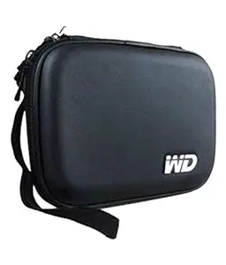 Pikaboo WD Hard Disk case for All Brand External Hard Drive Waterproof and Shock Proof (Black)