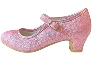 La Señorita Anna Frozen Elsa Fever Scarpe Principessa Verde Flamenco Bambini