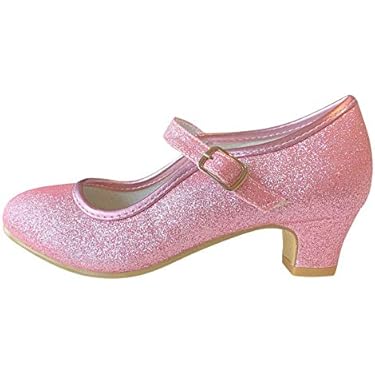 Blauwe Prinsessenschoenen - Maat 34 Toverstaf / Kroon - Voor Bij Je Frozen Elsa Anna Prinsessenjurk