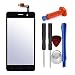 Produktbild Frontglas Display Touchscreen Ersatzglas mit Digitizer UV Kleber für Wiko Lenny 3 (5 Zoll) Schwarz