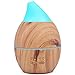 Produktbild Smart Home Kit - 300 Ml Aroma Luftbefeuchter, Holzmaserung Ultraschall Luftreiniger, Kalte Nebel Luft, Auto Aus, 7 Farblichter,Lightwoodgrain