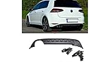  Jaimemavoiture.fr Stoßstangen-Diffusor hinten Golf 7 - Doppelausgang Links GTI GTD