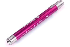 EXETON Penna medica a LED, torcia elettrica EMT di emergenza medica, pronto soccorso, infermieri, medici, esame, regalo (rosa)