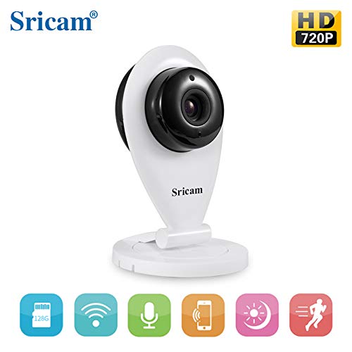 Sricam SP009C Mini Wlan IP Camera 720P HD Wasserdicht USB Überwachungskamera mit Bewegungsmelder und Speicher