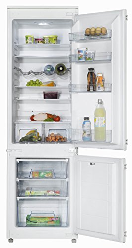 Amica EKGC 16167 Khl-Gefrier-Kombination / A+ / 177.3 cm Hhe / 274 kWh/Jahr / 190 L Khlteil / 70 L Gefrierteil / Antibakterielle Beschichtung / Wechselbarer Transchlag / wei