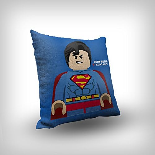 There is a lego gift,Justice league superman pillow,Children's rooms, children's gifts