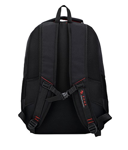 Studenten Campus Schulrucksack Geschäftsreisen mit großen Kapazität für Damen Herren Mehrzweck Casual Daypack Laptop Rucksack für Notebook Ipad bis 15-15.6 Zoll in verschiedenen Farben - 4