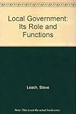 Image de Local Government: Its Role and Functions