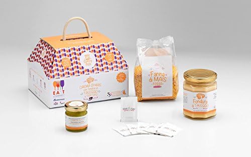 My Cooking Box LOMBARDY REGION LUNCH x4 serving Corn Cream with taleggio cheese and truffle - Gift Box