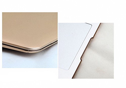 Metallische Champagner Gold Durch gummierte Hard Shell, Elegantes und leichtes 2-Part Hard Case Cover Schutz Hülle, Ultra Slim matt gold farbe für MacBook Air 13″ - 6
