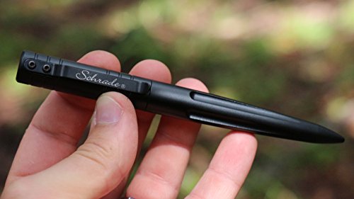Schrade Werkzeug Black Tactical Pen schwarz anodisiert Gesamtlänge: 14.5 cm, 230700 - 2
