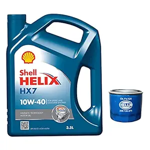 Pitstop - Oil change Kit - Shell HX7 Engine Oil + Filter - Honda City (Diesel)