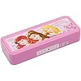 SKi Homeware Plastic Puzzle Pencil Box With Number Lock And Game, Perfect For School Children, An Ideal Gift For Kids - 3 Princess (Multicolor)