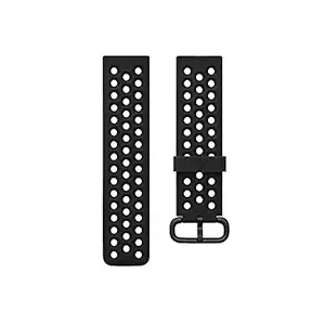 Fitbit FB171SBBKL Versa 2 Sport Band, Black (Large) (Black)