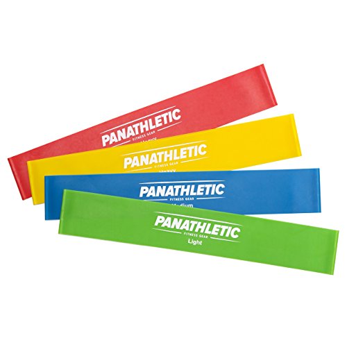 Fitnessbänder / Widerstandsbänder, 4er Set mit e-Anleitung und Tragebeutel – 4x Fitnessband, Widerstandsband, Gymnastikband, Trainingsband, Übungsband, Fitness Band, Gymnastikbänder, Trainingsbänder, Loop Bänder, Mini Bands, Übungsbänder - 2