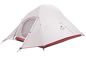 Naturehike Cloud-Up 2 Tienda de Campaña 2 Personas 3-4 Temporada Tienda Mochila Ligera(Actualizar Gris 20D)