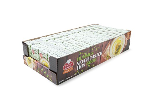 Preisvergleich Produktbild Kasih Hummus 135g (Packung mit 48) Vegane Kichererbsen & Tahini Dip