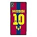 Produktbild Populär La Liga FCB Logo Messi Telefonkasten Für Sony Z3, Sony Xperia Z3 Messi Schutzhülle, FCB Logo Design Messi Hülle Hard Silikon Hülle, TPU Silikon Schutz Handy Hülle Messi Handyhülle