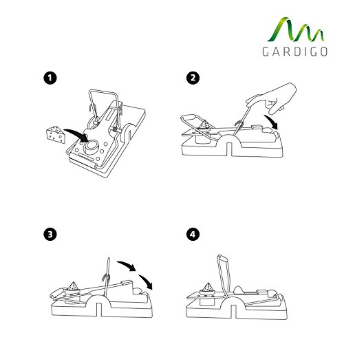 Gardigo Mausefalle 10er Set - 5