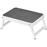 Hailo OneStep 4440-701 – Escalón pequeño, compacto y plegable de acero para cocina, baño, camping y más