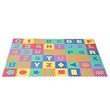 Esta alfombra puzzle tiene una amplia variedad de usos: permite el aprendizaje y la diversión de los niños y los protege de los golpes