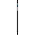 Moxedo Universal Touch Pen Stylus Pixel Pen Capacitive Rechargeable Compatible for all iPad/Pro/Air/Mini/iPhone/Samsung/Huawei/Motorola/Lenovo and other Android devices - Black (2024 model)