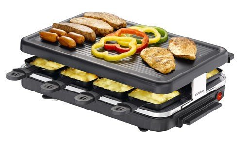 Melissa Raclette Grill für bis zu 8 Personen - Darf an Weihnachten nicht fehlen ! (Für 8 Personen)