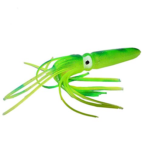 Preisvergleich Produktbild 18cm / 15g Gummiköder Großer Tintenfischrock Tintenfischrock lockt Trolling Köder Fischköder Tintenfisch