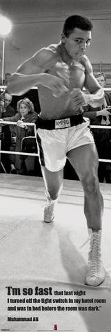 Muhammad Ali (Fast) - Door Poster - 53cm x 158cm