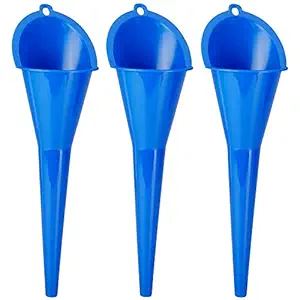 KarZone All Purpose Automotive Funnels - 3 Pack - Oil, Gas, Lubricants and Fluids