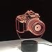 Produktbild Neuheit Geschenke 3D Acryl Kamera Illusion Led Lampe Usb Tischleuchte Nachtlicht Romantische Nacht Deko Lampe