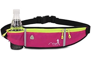 TuTuShop Lekki pasek do biegania, regulowany pas do biegania z elastycznym paskiem, etui do biegania, uchwyt na telefon, akcesoria do iPhone'a Samsunga, pasek do biegania i saszetka treningowa, dla