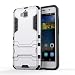 Produktbild Huawei Enjoy 5 Hülle, Huawei Enjoy 5/ TIT-AL00 Hülle, Lifeturt [ Silber ] [Heavy Duty Serie] Outdoor Dual Layer Armor Case Handy Schutzhülle Schale Bumper mit Gürtelclip und Standfunktion für Huawei Enjoy 5/ TIT-AL00