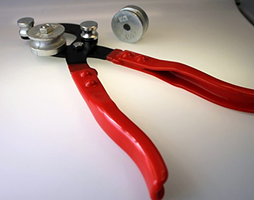 Marapon l spezielles Rohrbiegegerät l Rohrbiegezange 4-Loch Zange 4-6-8-10 mm l Rohrbieger - 8