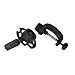 Teenitor 2 Pcs Wig Mannequin Head Stand - Training Cosmetology Manikin Holder Mannequin Head Holding Clamp Adjustable to Table Black