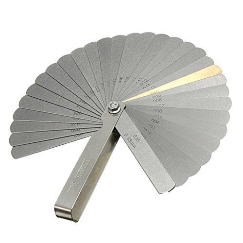 Preisvergleich Produktbild sharprepublic 32 Klinge Fühlerlehre Satz Gutta Schnur Höhe Luthier Werkzeug