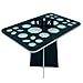 LHWY Acrylic Makeup Brush Drying Rack Holder (Black)