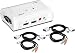 TRENDnet 2-Port USB KVM Switch Kit with Audio (Includes 2x KVM Cables) TK-209K (White) RS.4545.00