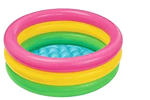 JAY ANTIQUES Inflatable Baby Pool, Multi Color (2-feet)