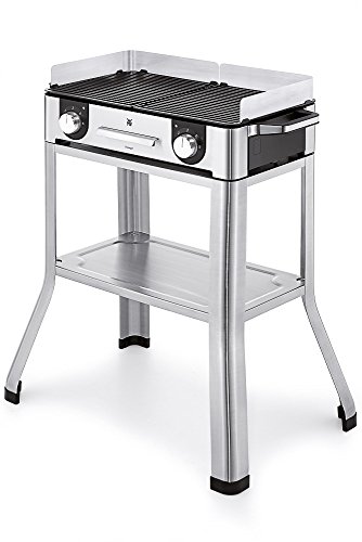 WMF LONO Family Grill Standfuß, passend für WMF LONO Family Grill, witterungsbeständig, cromargan matt/silber - 2