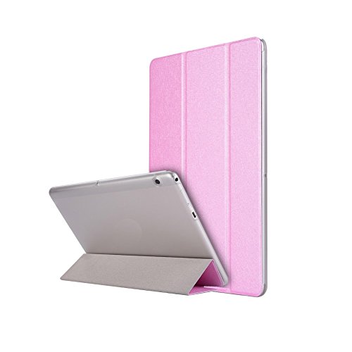 Haodasi Pink Seide Korn Stand Leder Schutzhülle für 9.6" Huawei MediaPad T3 10