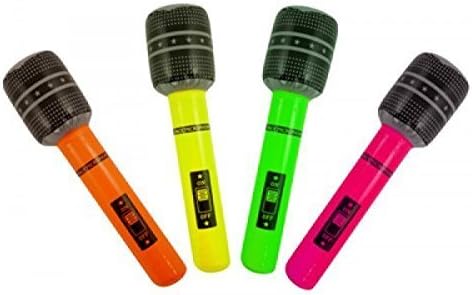 Inflatable 40Cm Microphone 12PACK