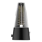 No battery is needed. Neewer mechanical metronome uses a winding mechanism for power to produce metrical beats. Beat selection is: 0, 2, 3, 4, 6.