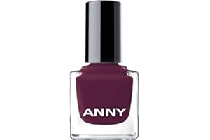 ‎ANNY ANNY Nail Polish – Hochwertiger Farb-Nagellack mit langanhaltendem Glanz, splitterresistent und schnelltrocknend, Farbe: Cheeky Plum Berry - 15 ml