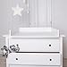 Round edges! Tyssedal, Herefoss Changing set, changing table top for IKEA drawer