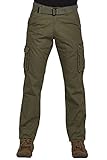 Krystle 100% Cotton Solid Forest Green Fixed Waist Cargo RS.995 (67.00% Off) - Amazon