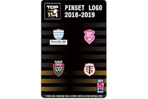 LNR Set C de 4 pins Top 14 : Racing. SF. RCT, St