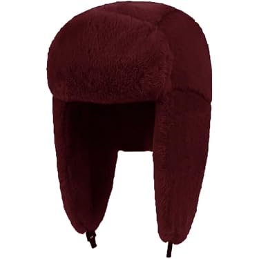 Bonnet Trappeur Russe Femme En Fausse Fourrure Douce - Avec Rabats D'oreilles - Hiver Chaud Et élégant - Taille Unique Multicolore